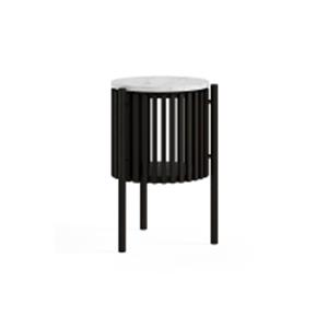Sligo Black Marble Story Side Table 1 thumbnail