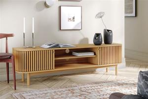 Sligo Oak Large TV Unit 1 thumbnail