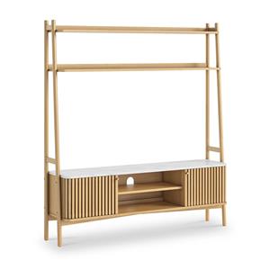 Sligo Oak Marble Large Media Unit 1 thumbnail