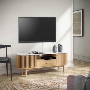 Sligo Oak Marble Small TV Unit 1 thumbnail