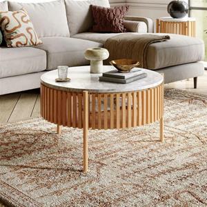 Sligo Oak Marble Story Coffee Table  1 thumbnail