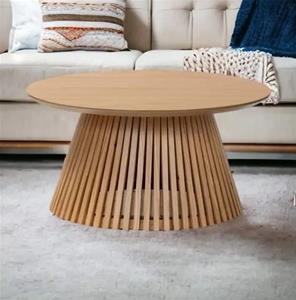 Sligo Oak Round Coffee Table  1 thumbnail