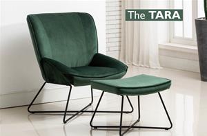 Tara Chair and Footstool 1 thumbnail