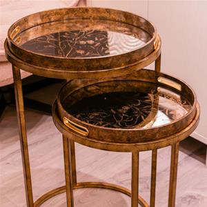 Vela Gold Tray Tables 2 thumbnail