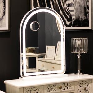 White Hollywood Arch Mirror 1 thumbnail