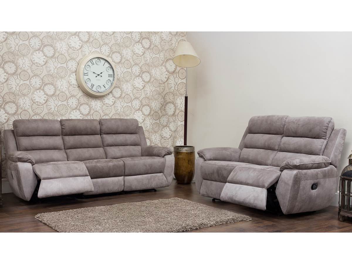Urban 3 Seater and 2 Seater Reclining Sofas 2